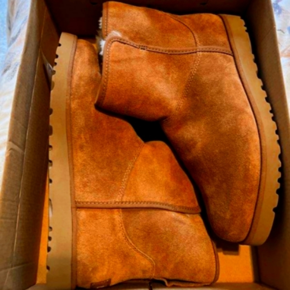 UGG Cory II Genuine Shearling Lined Booty